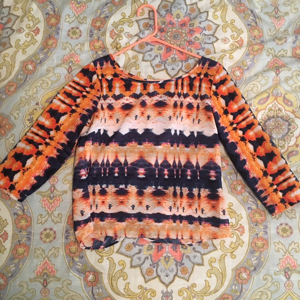 Own back blouse